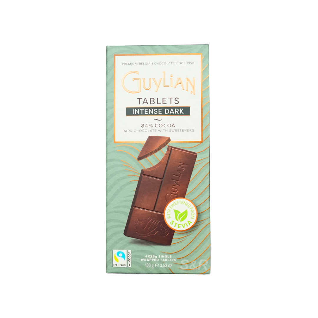 Guylian Intense Dark Chocolate Tablets 100g
